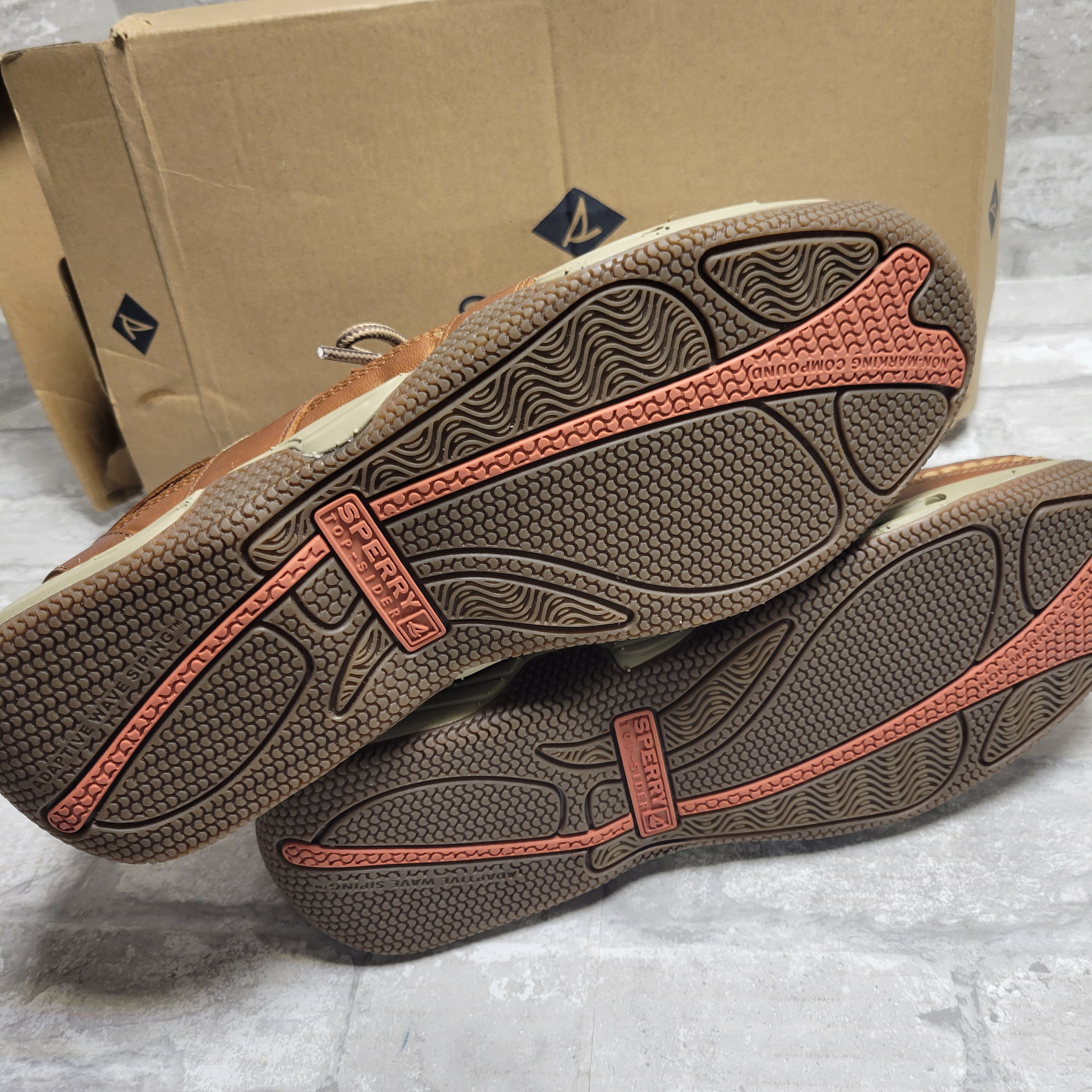 Sperry Men's Sea Kite Sport Moc Boat Shoe - Tan 9M (8086723363054)